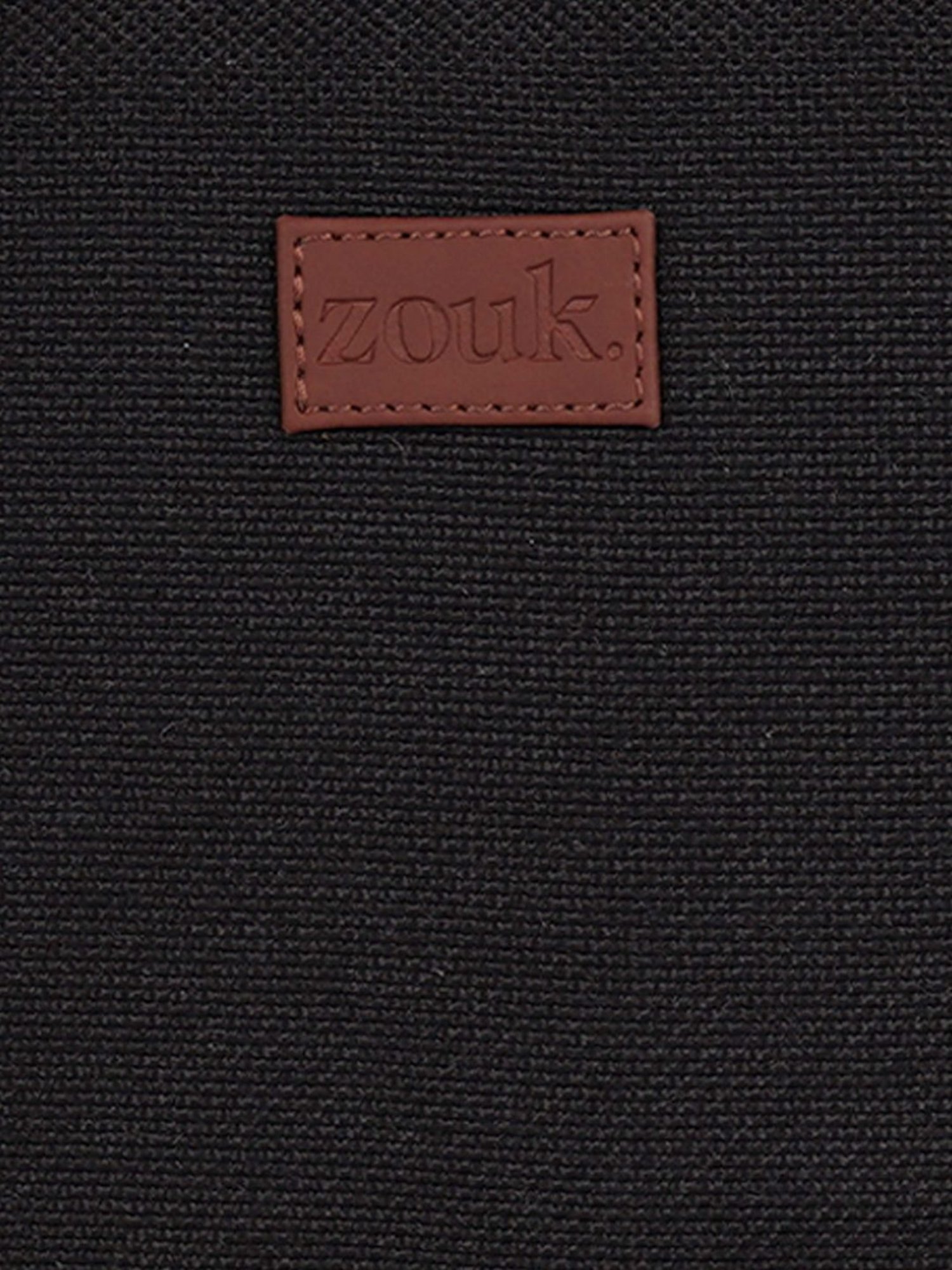 ZOUK Jet Black Printed Lunch Bag