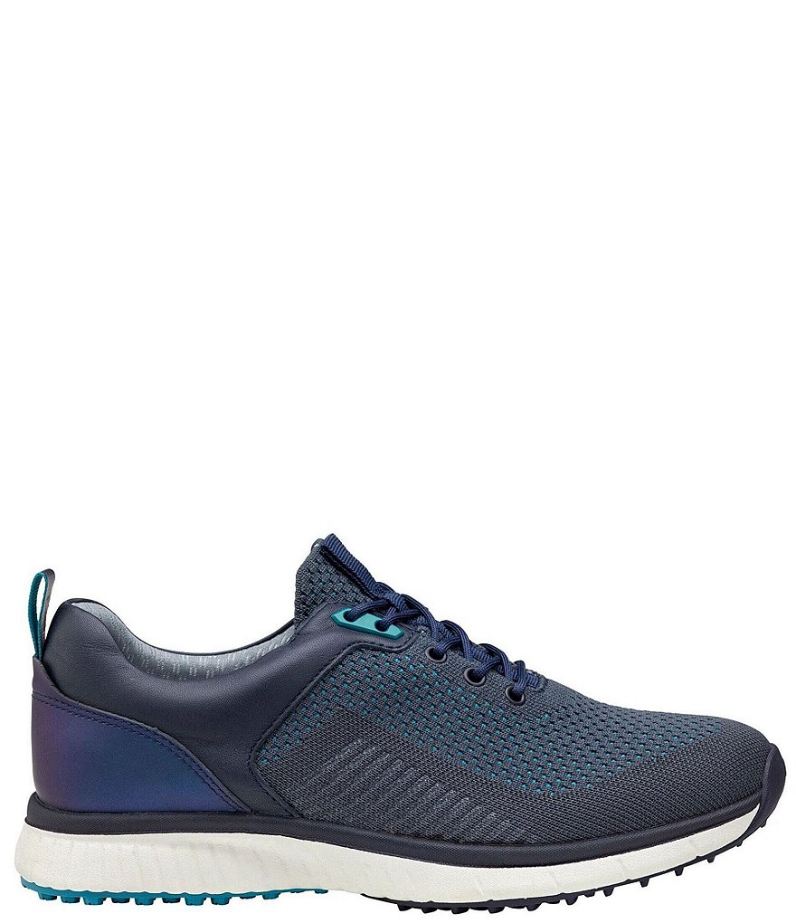 Johnston & Murphy Women's H-1 Sport Hybrid Waterproof Mesh Lace-Up Golf Shoes