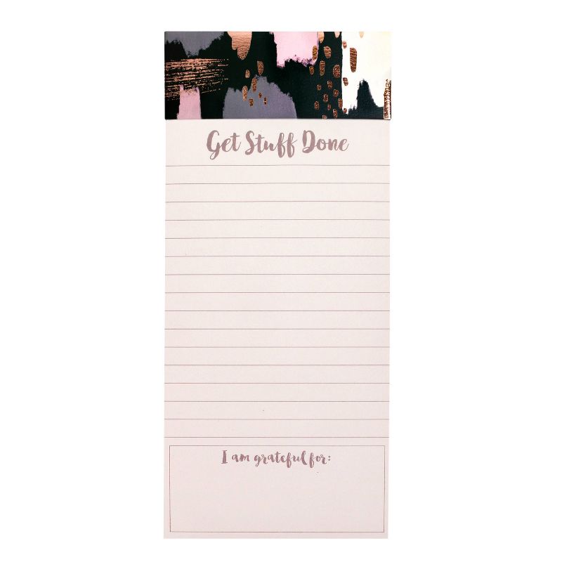 Magnetic Get Stuff Done List Notepad Brushstroke - greenroom
