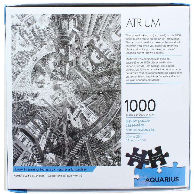 NMR Distribution Tom Masse Atrium 1000 Piece Jigsaw Puzzle