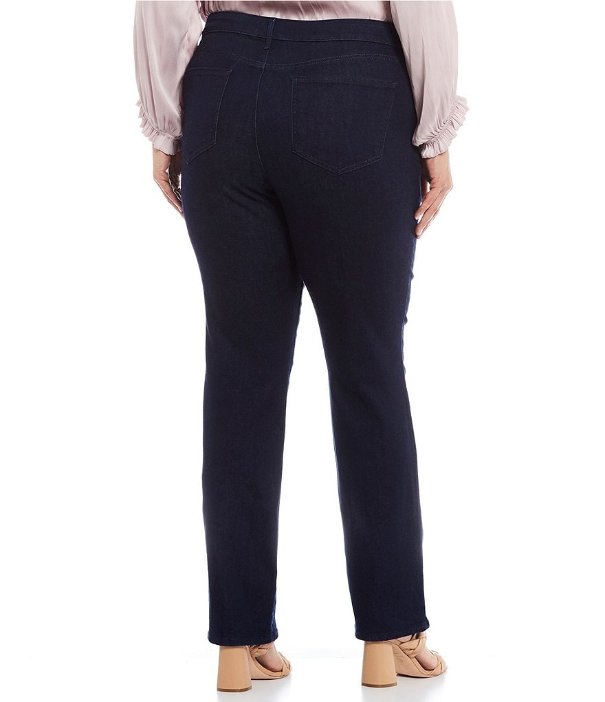 Democracy Plus Size Ab-Solution Capri Skimmer Jean