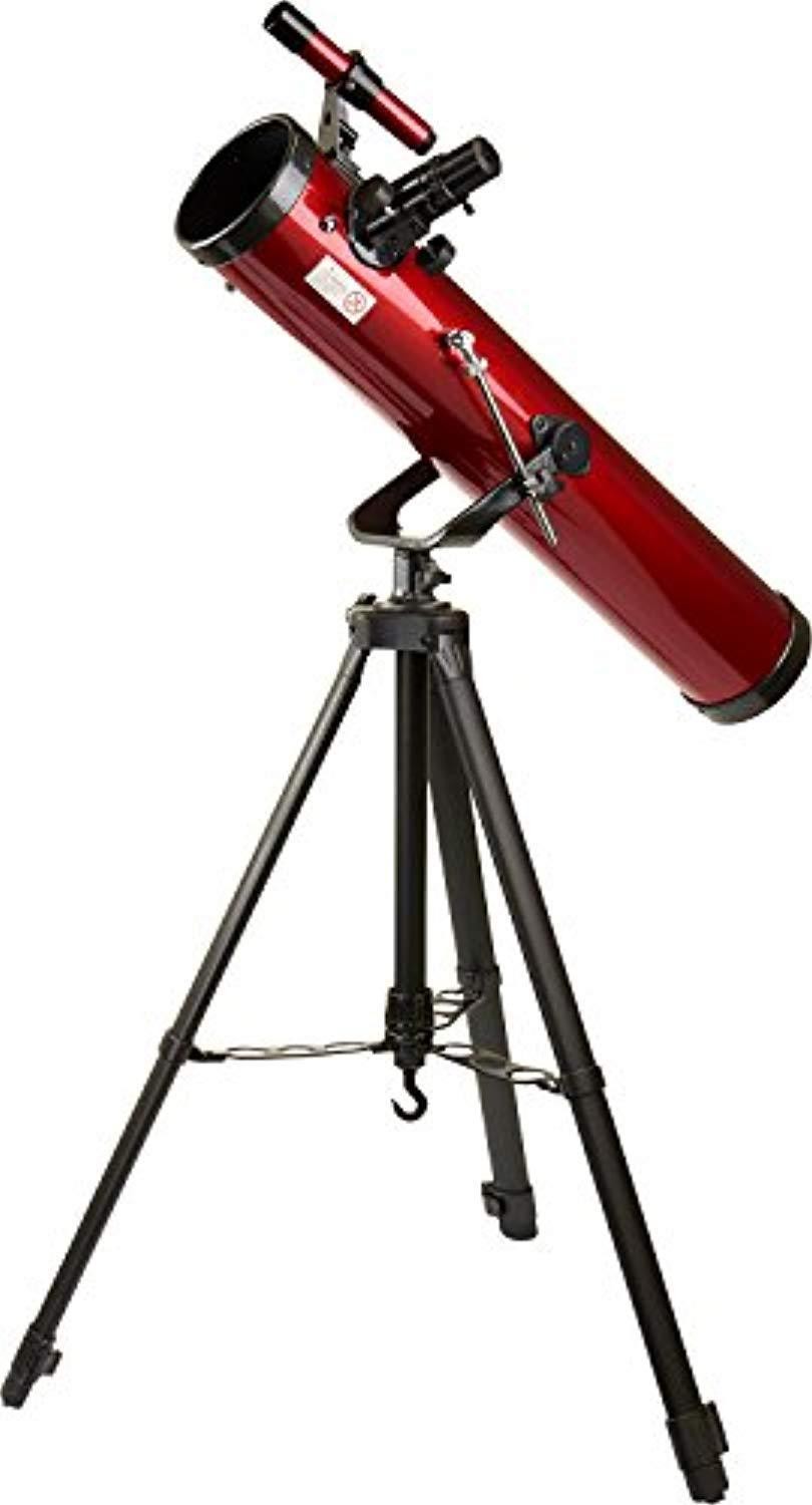 carson red planet 35-78x76mm newtonian reflector telescope (rp-100)