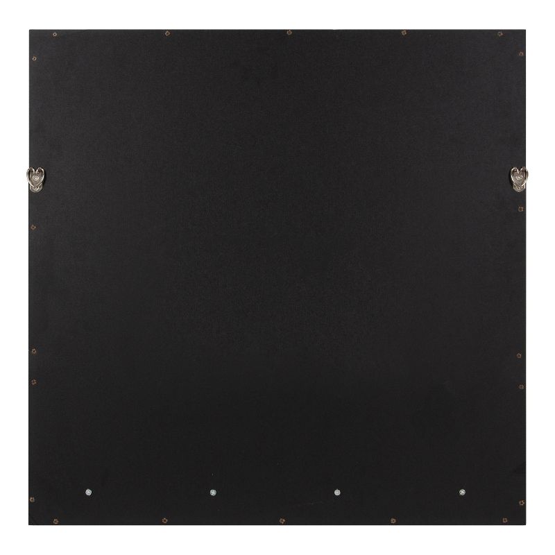 24" x 24" Adlynn Functional Wall Mirror White - Kate & Laurel All Things Decor