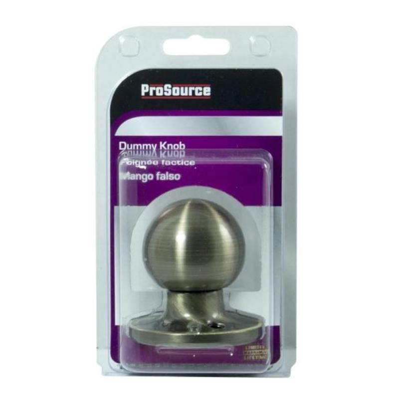 KNOB DUMMY T3 ANTIQUE BRASS