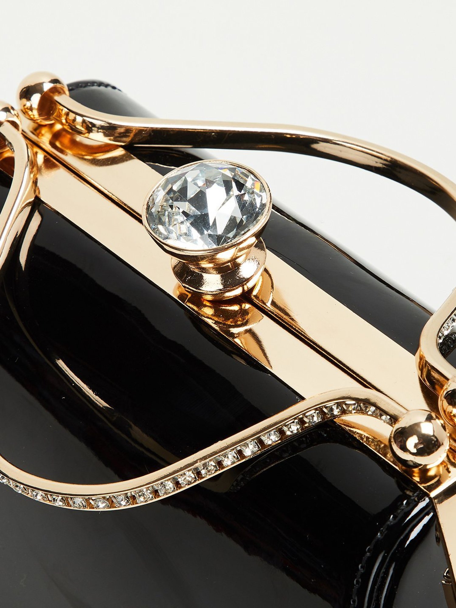 Code by Lifestyle Black Embellished Handbag