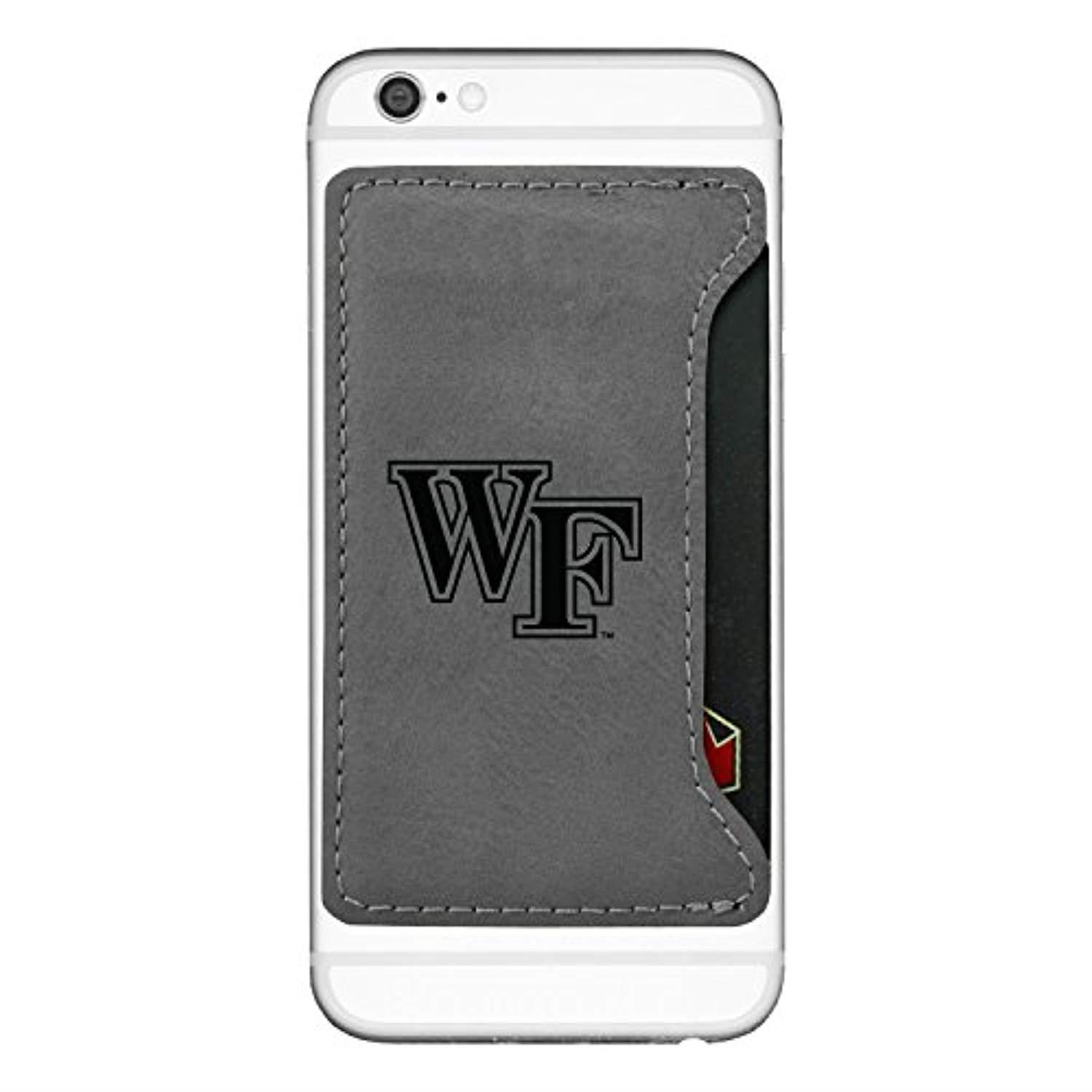 LXG, Inc. Wake Forest University-Cell Phone Card Holder-Grey