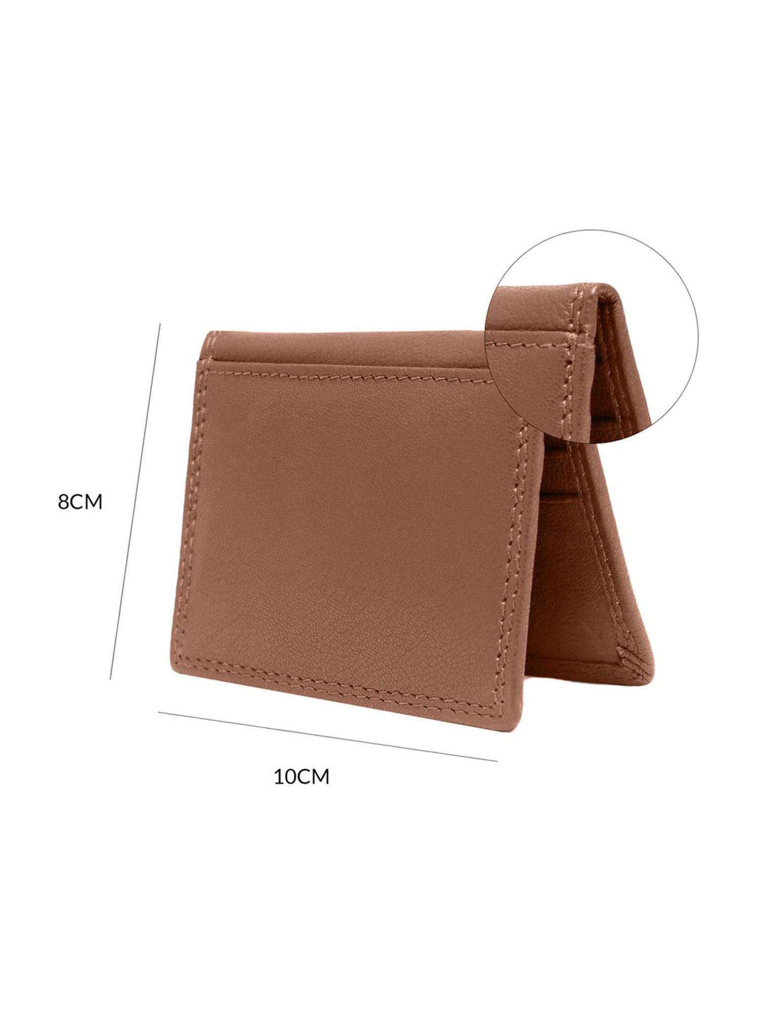 Louis Stitch Brunette Brown Leather Medium Toiletry Pouch