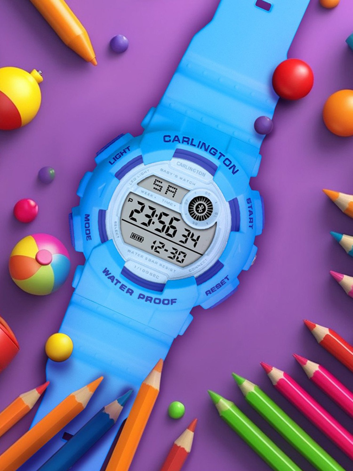 Zoop NS16017PP01 Unisex Digital Watch