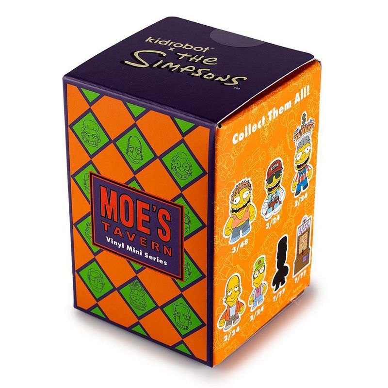 Kidrobot The Simpsons Moe's Tavern Blind Box Mini Figure - One Random