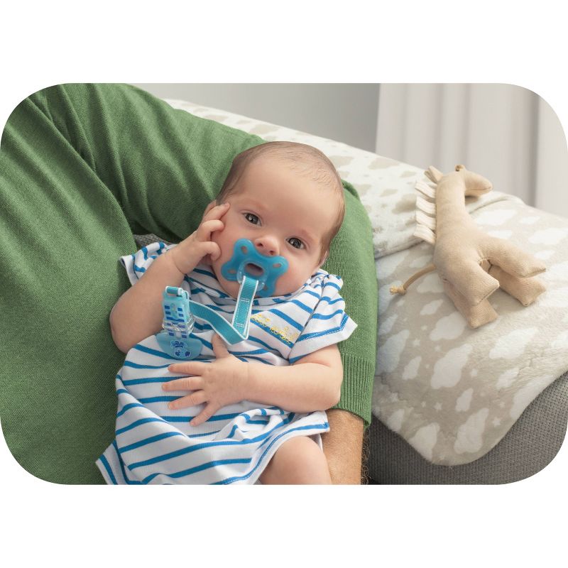MAM Comfort 2pk Pacifier 0-4 Months - Blue
