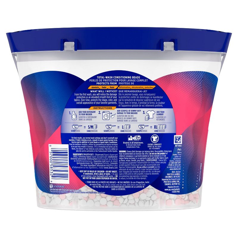 Downy Defy Damage Total-Wash Floral Scent Conditioning Beads - 18.1oz