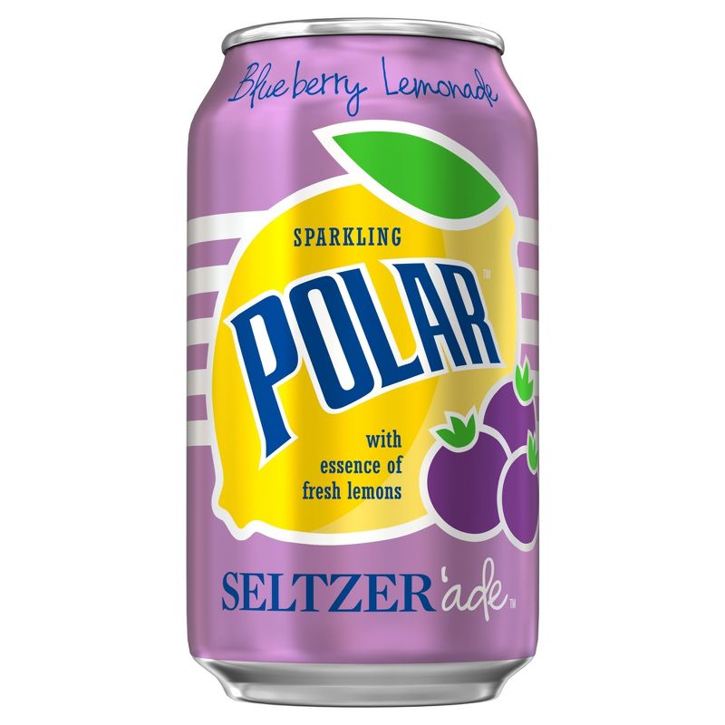 Polar Seltzerade Blueberry Lemonade - 8pk/12 fl oz Cans