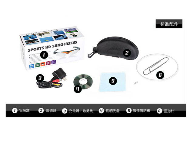 1080p Sunglasses 170 Degree Wide-angle Camera 1080P Glasses Spy Camera 1080P Mini Dv Spy Camera