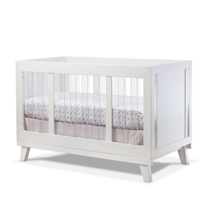 Sorelle Uptown Acrylic Crib - White