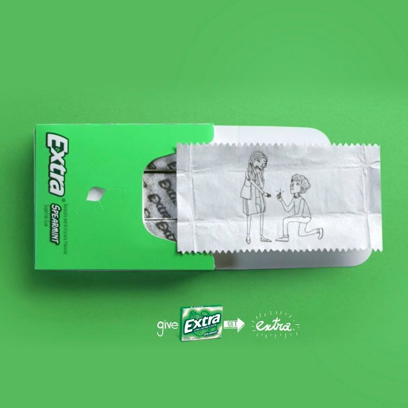 Extra Spearmint Sugar-Free Gum Multipack - 15 sticks/3pk