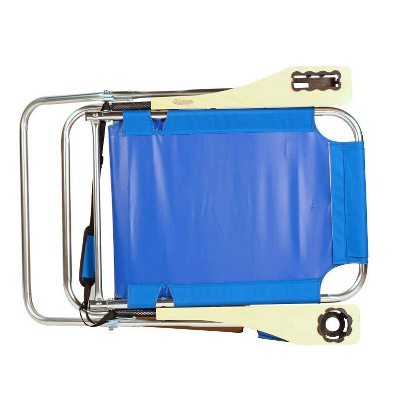 Copa Big Papa 4 Position Folding Aluminum Beach Lounge Chair