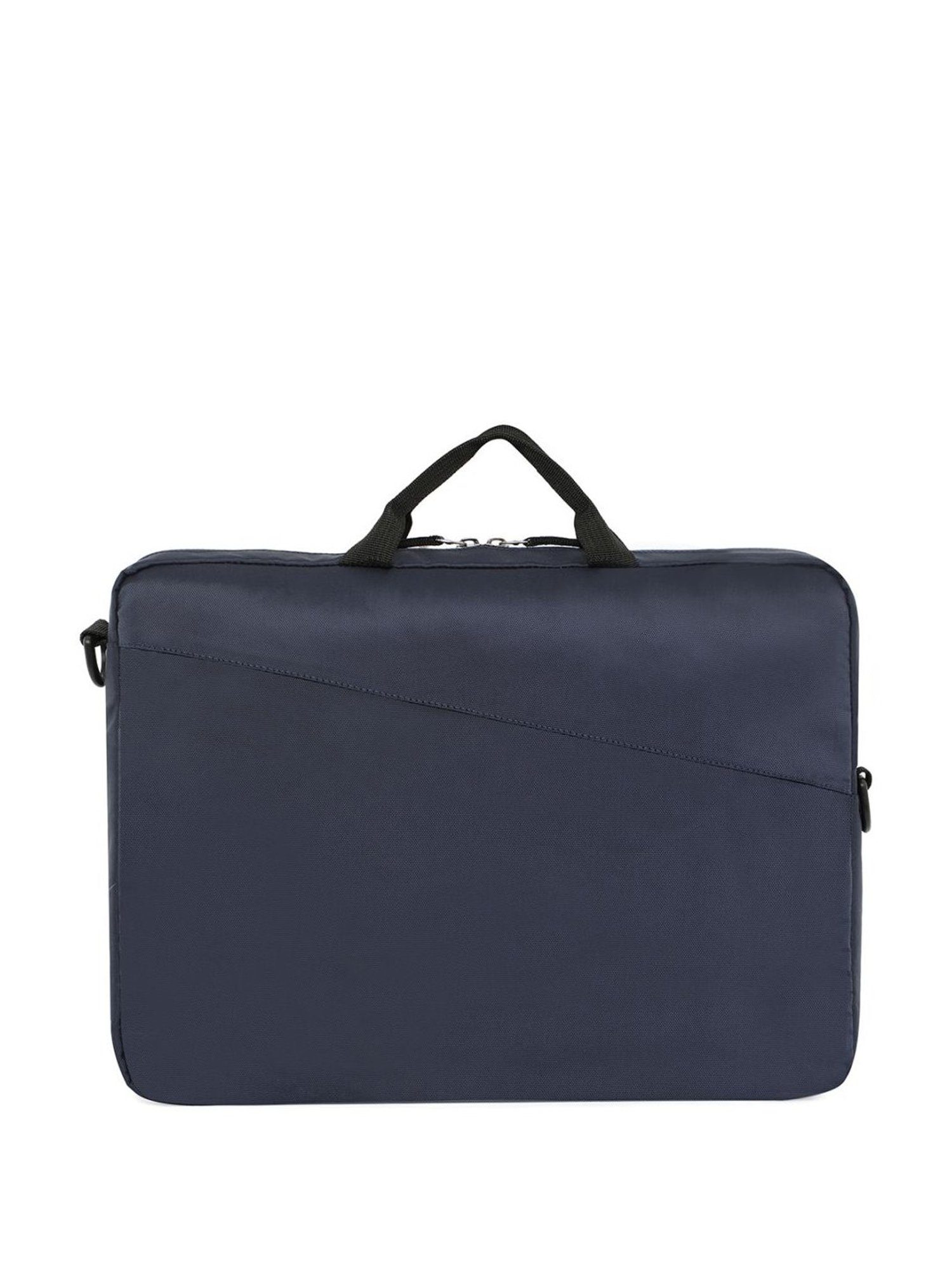 Priority Navy Synthetic Medium Messenger Bag