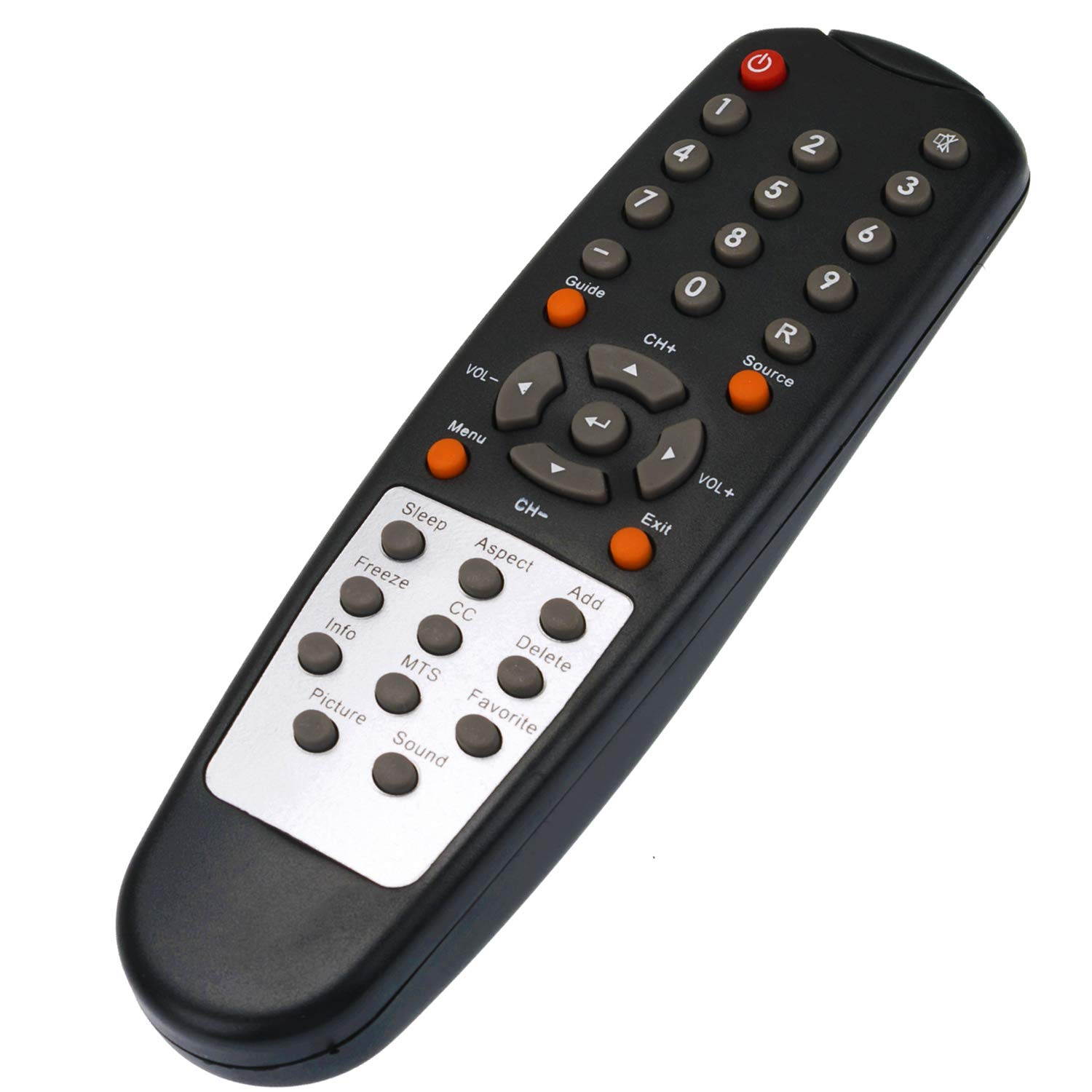 New TV Remote Control Compatible with Sceptre LCD LED Class HDTV E195BV-HD X320BV-HD X322BV-HD X370BV-HD E240BC-FHD E240LC-FHD E240PC-FHD E240RC-FHD E240WC-FHD E243CC-FHD X240BC-FHD X240BV-FHD
