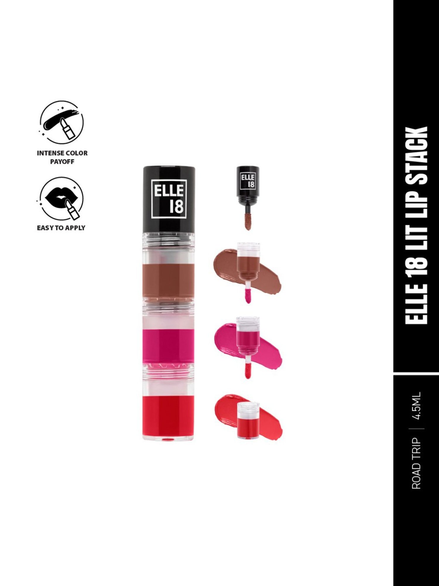 Elle 18 Lit Lip Stack Road Trip - 4.5 ml