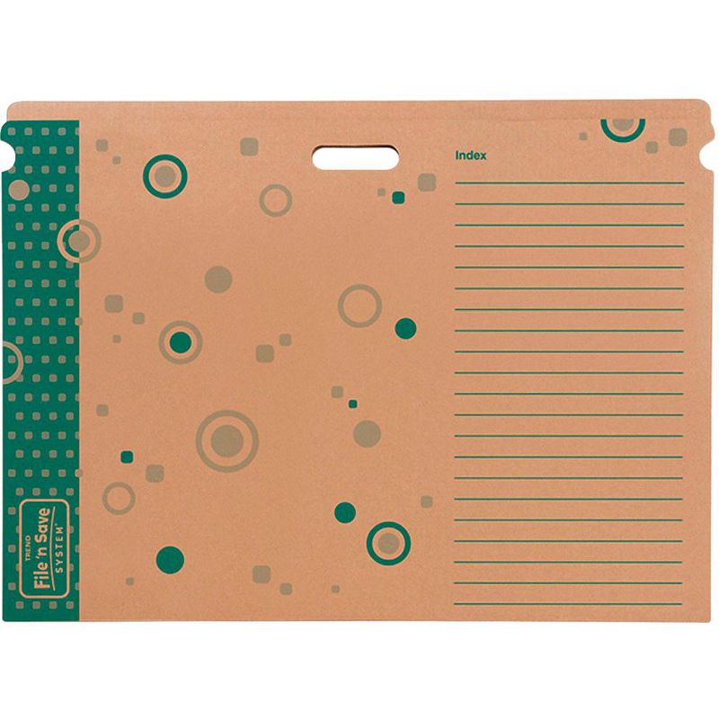 Trend Enterprises File N Save System Chart Storage Box, 30-3/4 X 23 X 6-1/2 in, 50 lb