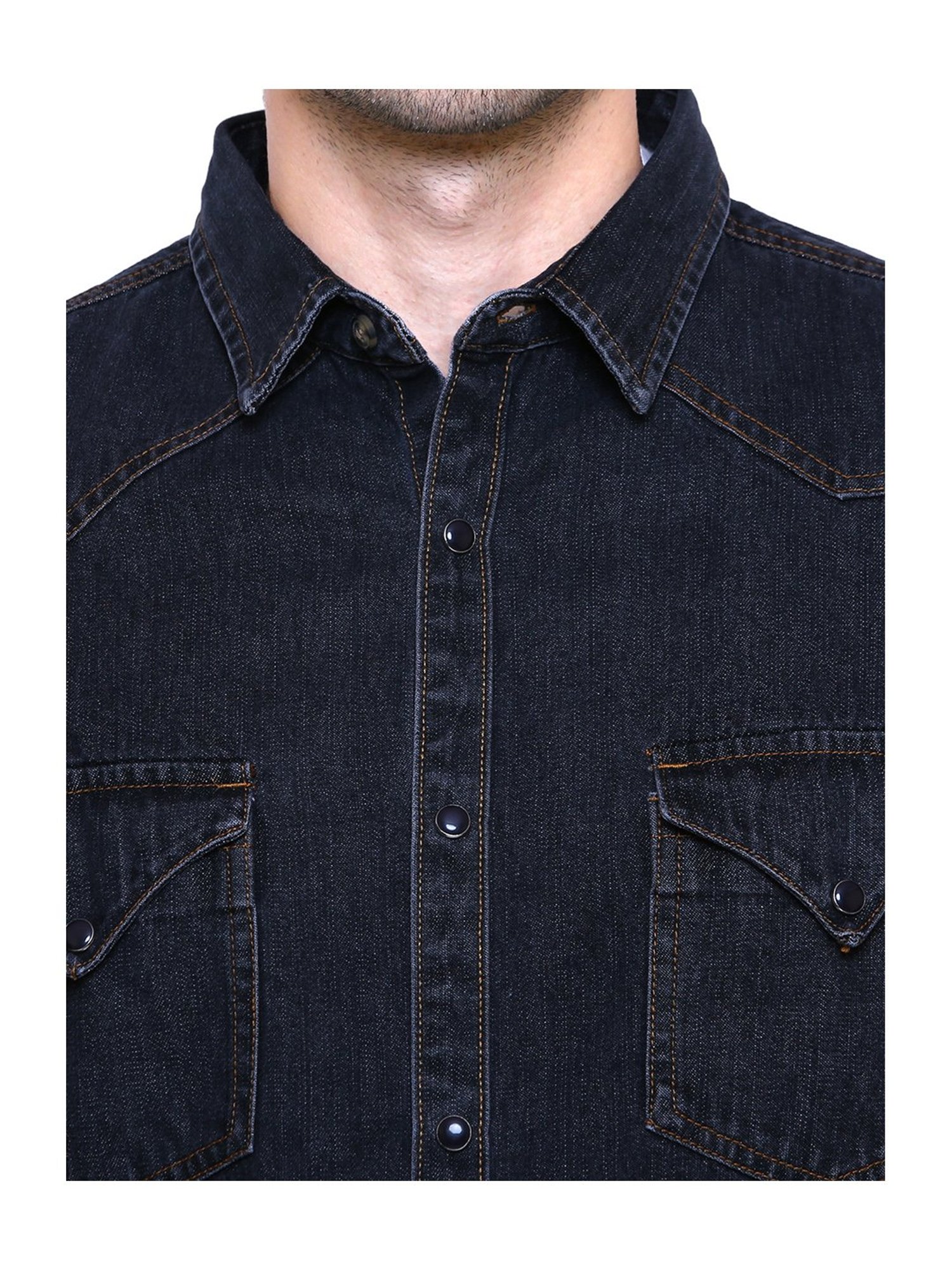 Southbay Dark Blue Slim Fit Shirt