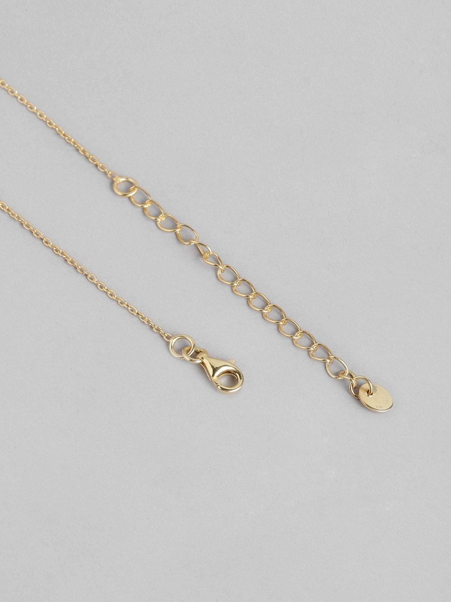 Zavya 92.5 Sterling Silver Golden Bond Mangalsutra for Women