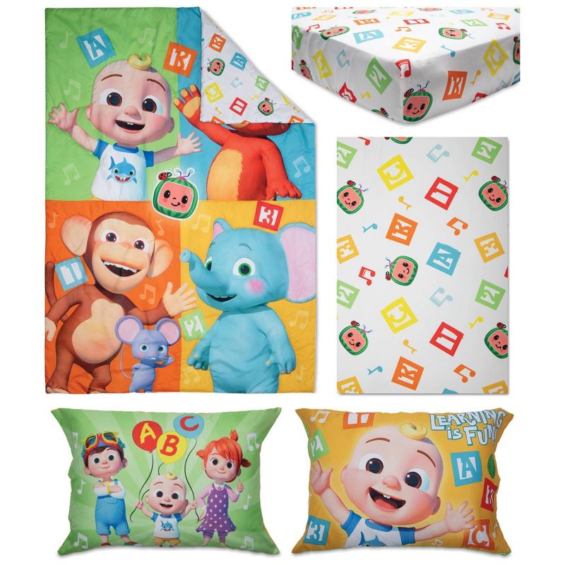 Toddler CoComelon Bedding Set