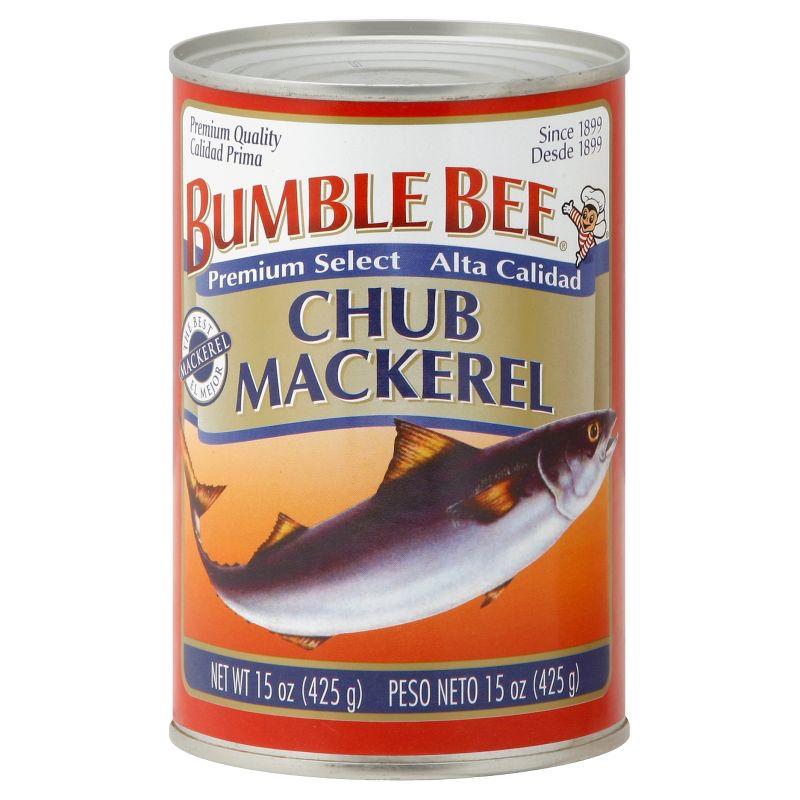 Bumble Bee Chub Mackerel - 15oz