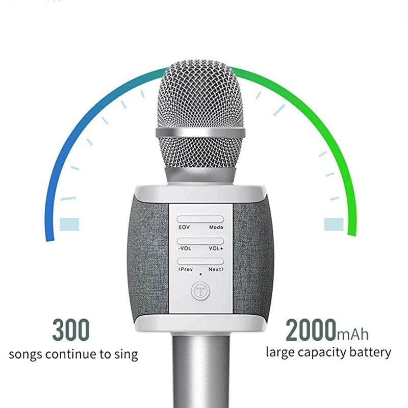 Wireless Karaoke Microphone for Teenagers Family Adults4 in 1 Portable Handheld Home Party Bluetooth Karaoke Speaker MachineTop Birthday Gifts for GirlsBest Present