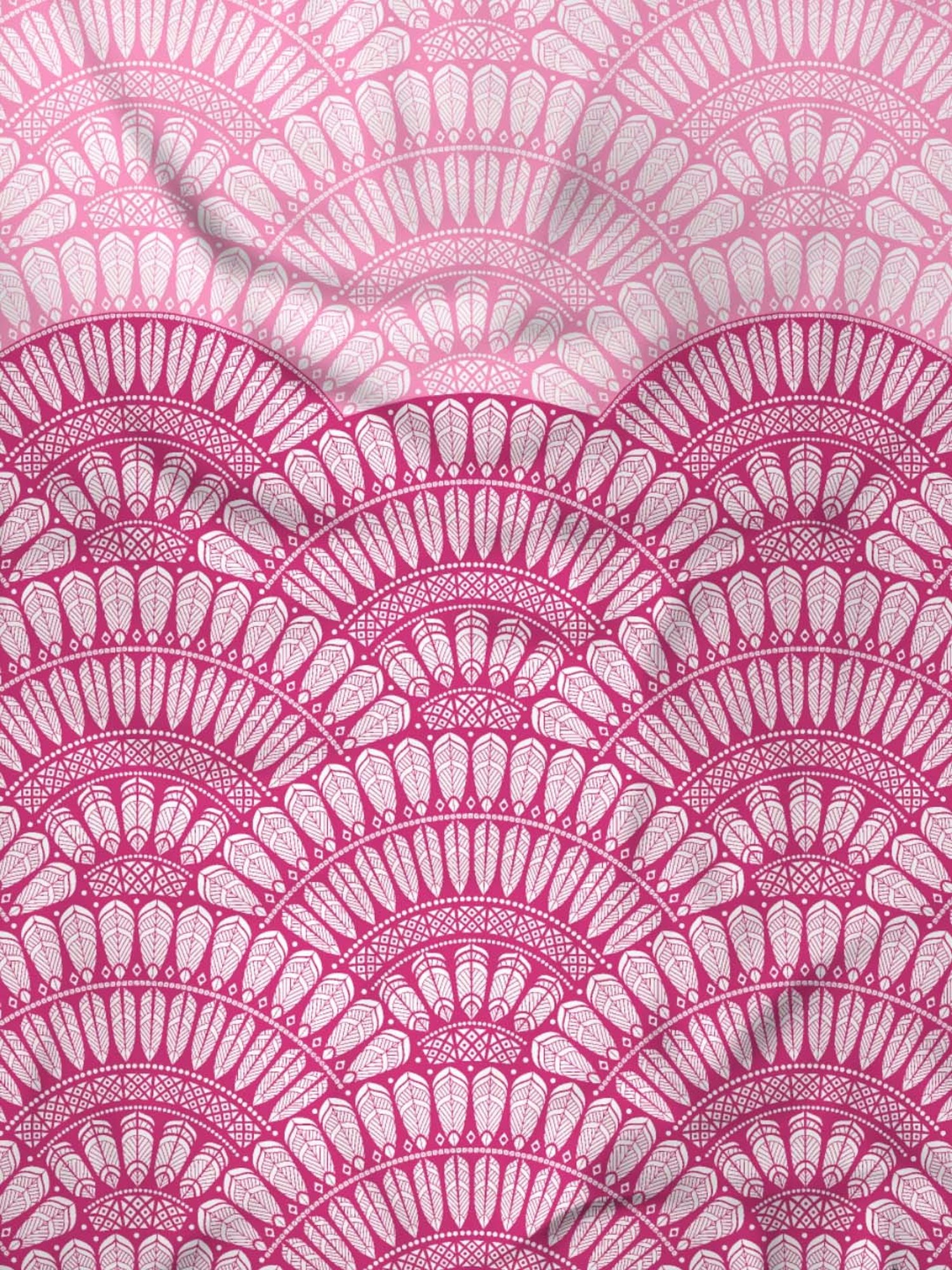 House This Juniper Blue Cotton 600 TC Double Size Bedsheet With Pillow Covers