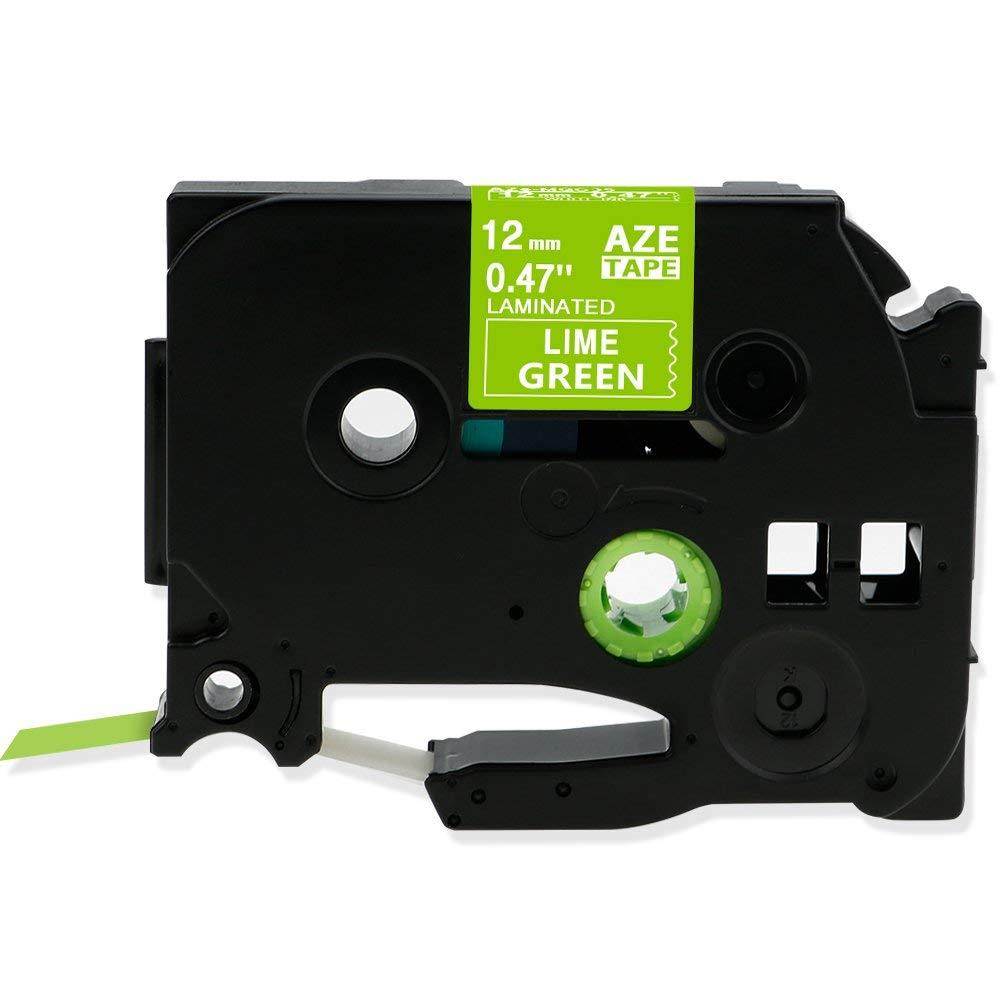 3 Pack Compatible Brother P-Touch Label Tape TZ TZE TZe-MQG35 TZe-MQP35 TZe-MQ835 12mm 0.47 inch (White on Pink/Gold/Lime Green), P Touch Cube Brother Label Maker Tape 12mm x 8m(26.2 Feet)