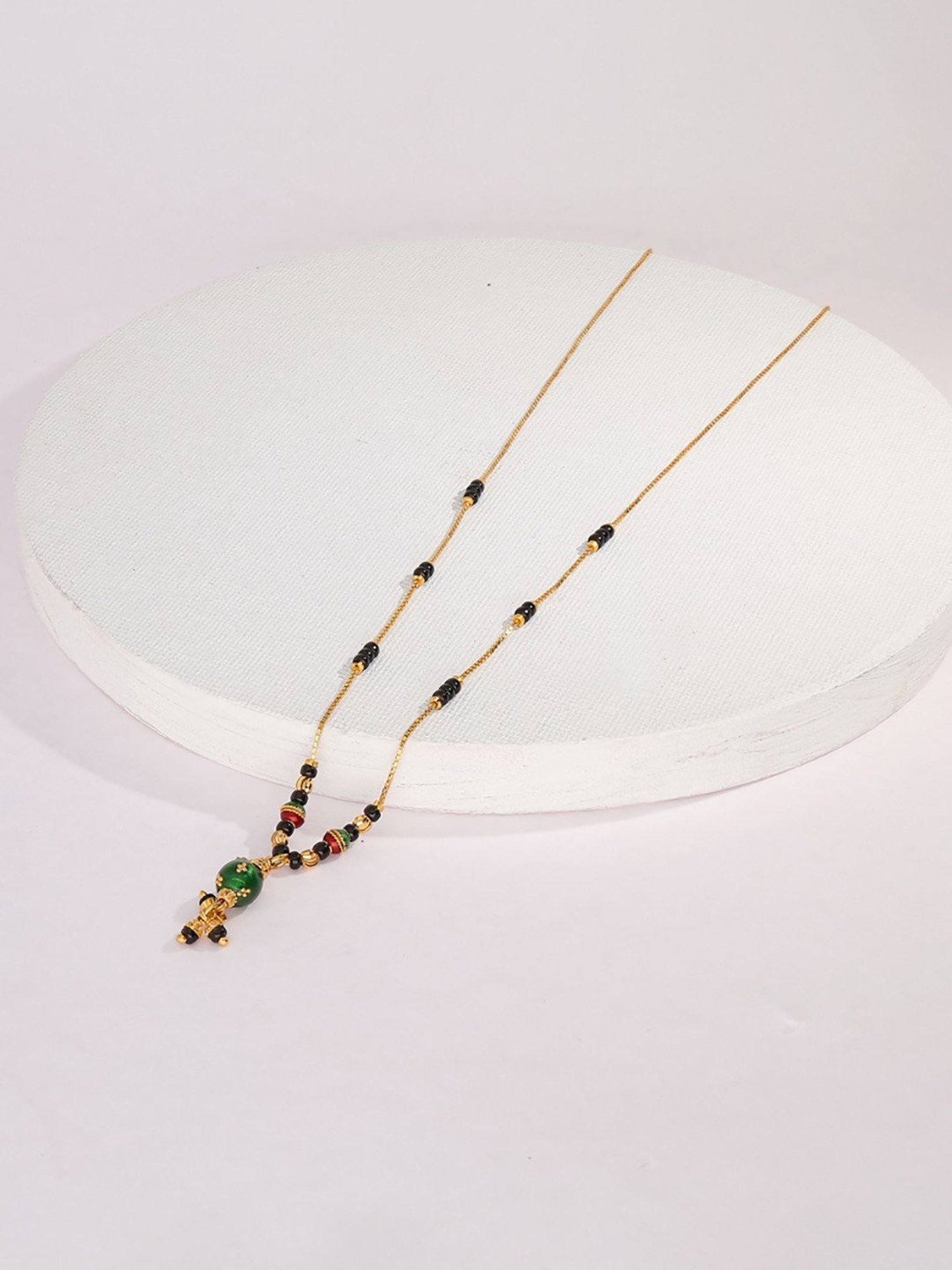 P.N.Gadgil Jewellers Sapphire Symphony 22 k Gold Mangalsutra