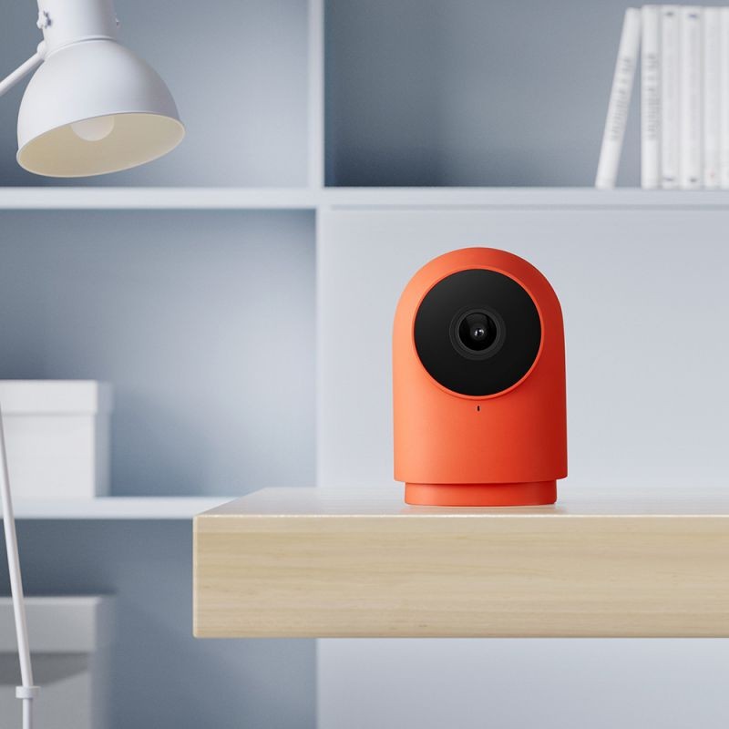Aqara G2H Smart Camera 1080P Gateway Edition Zigbee Linkage Smart Devices IP Wifi Wireless Cloud Home Security ORANGE US Plug