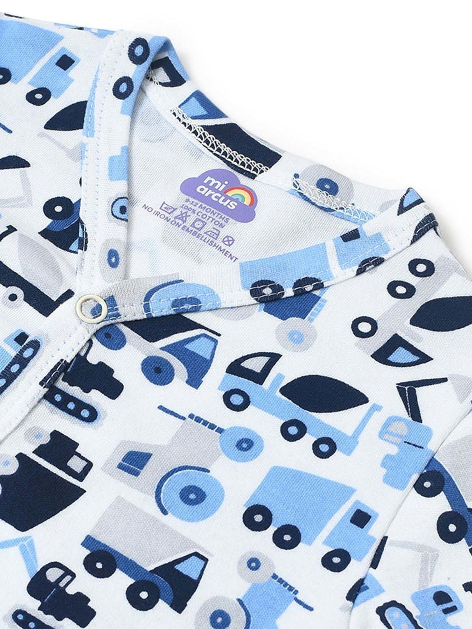 MiArcus Boys Multicolor Cotton Printed T-Shirt (Pack of 3)