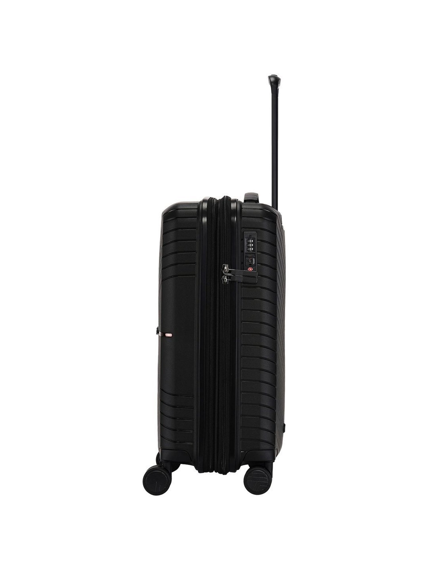 CALVIN KLEIN SUSTAIN 2.0 Black 8 wheels Small Hard Cabin Trolley Bag