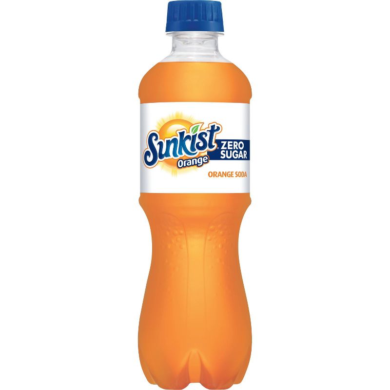 Sunkist Zero Sugar Orange Soda - 6pk/0.5 L Bottles