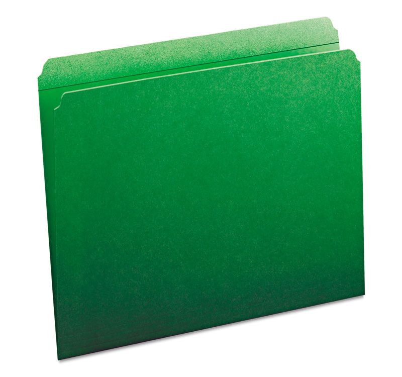 Smead Reinforced End Tab Fastener Folder Two Fasteners Letter Manila 50/BX 34105