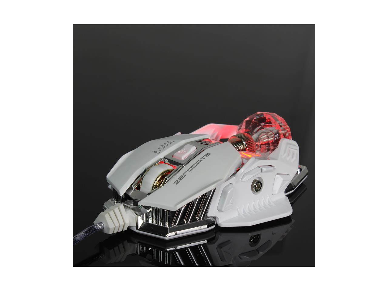 Mechanical Wired Gaming Mouse 8 Button 2500DPI A5050 Chip Macros Programming Optical Computer Mouse for Laptop PC Gamer