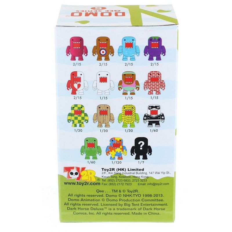 Dark Horse Comics Domo 2" Qee Mini Figure: Series 5 Blind Box (NYCC'13 Exclusive)