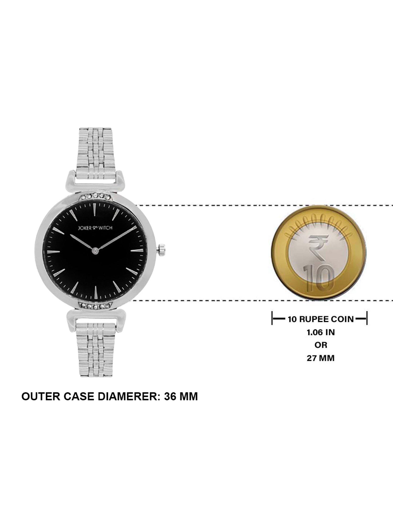 Joker & WItch JWBS330 Analog Watch for Women With Bracelet