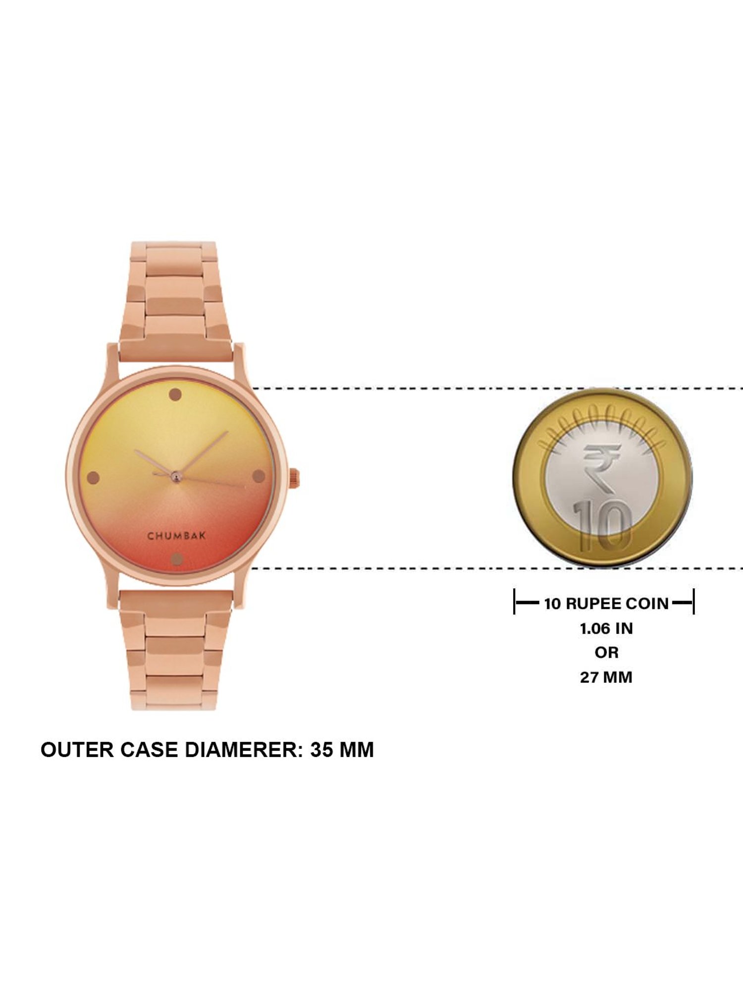 Chumbak 8907605117275 Analog Watch for Women