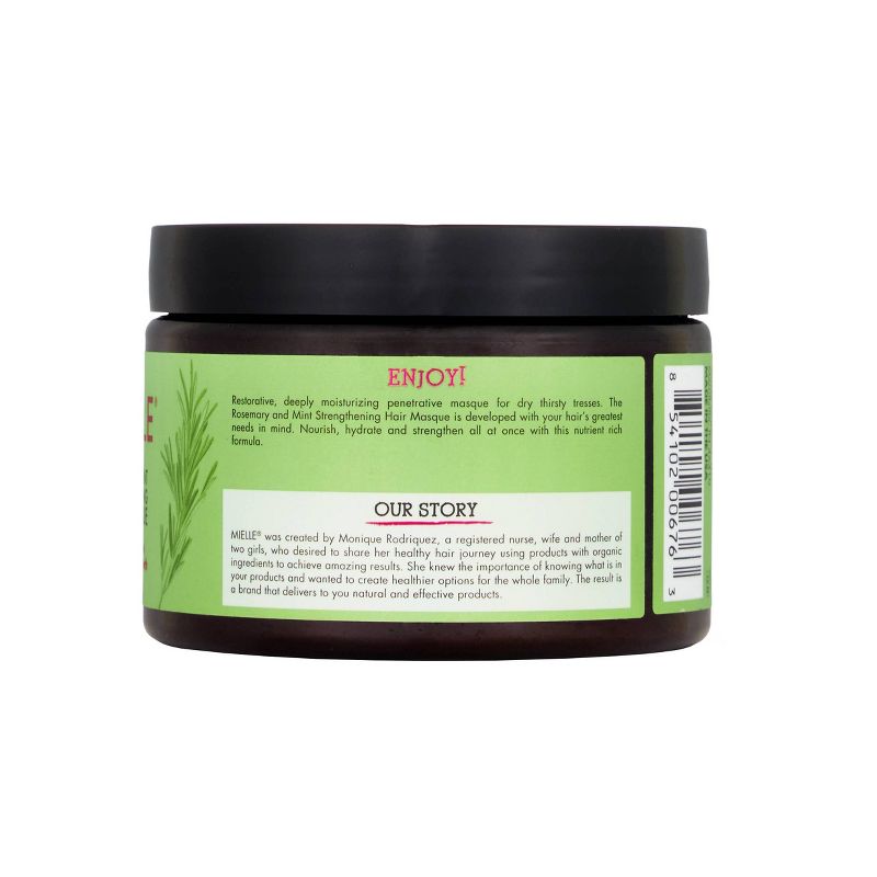 Mielle Rosemary Mint Strengthening Hair Masque - 12oz
