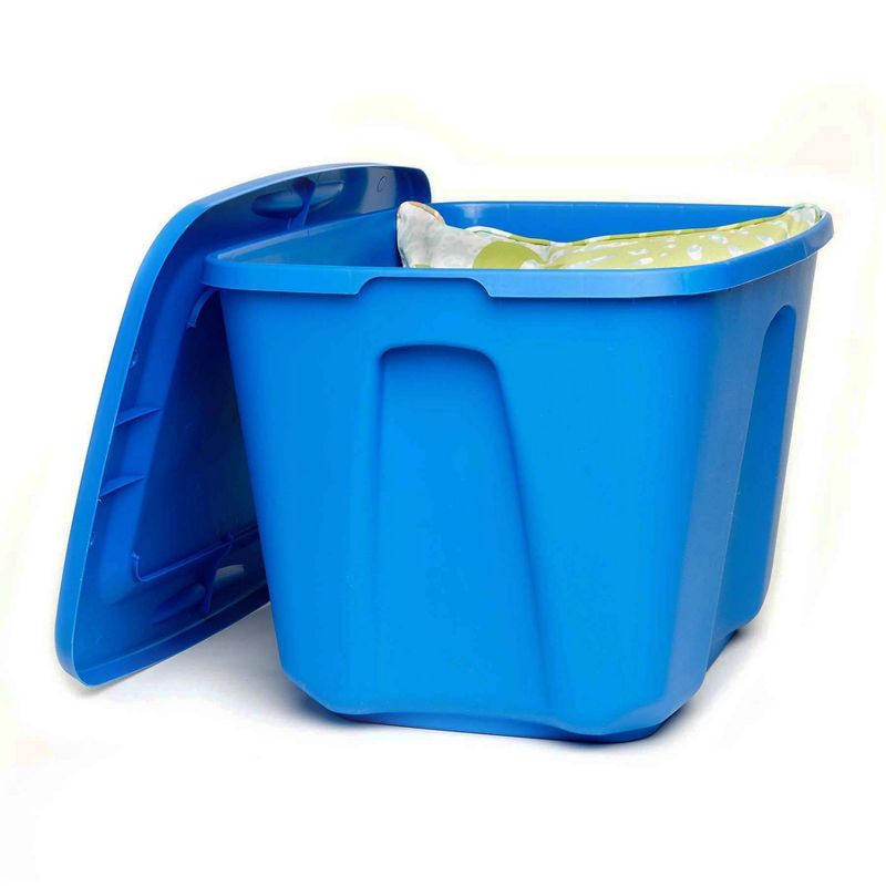 4pk 18gal Storage Tote - Homz