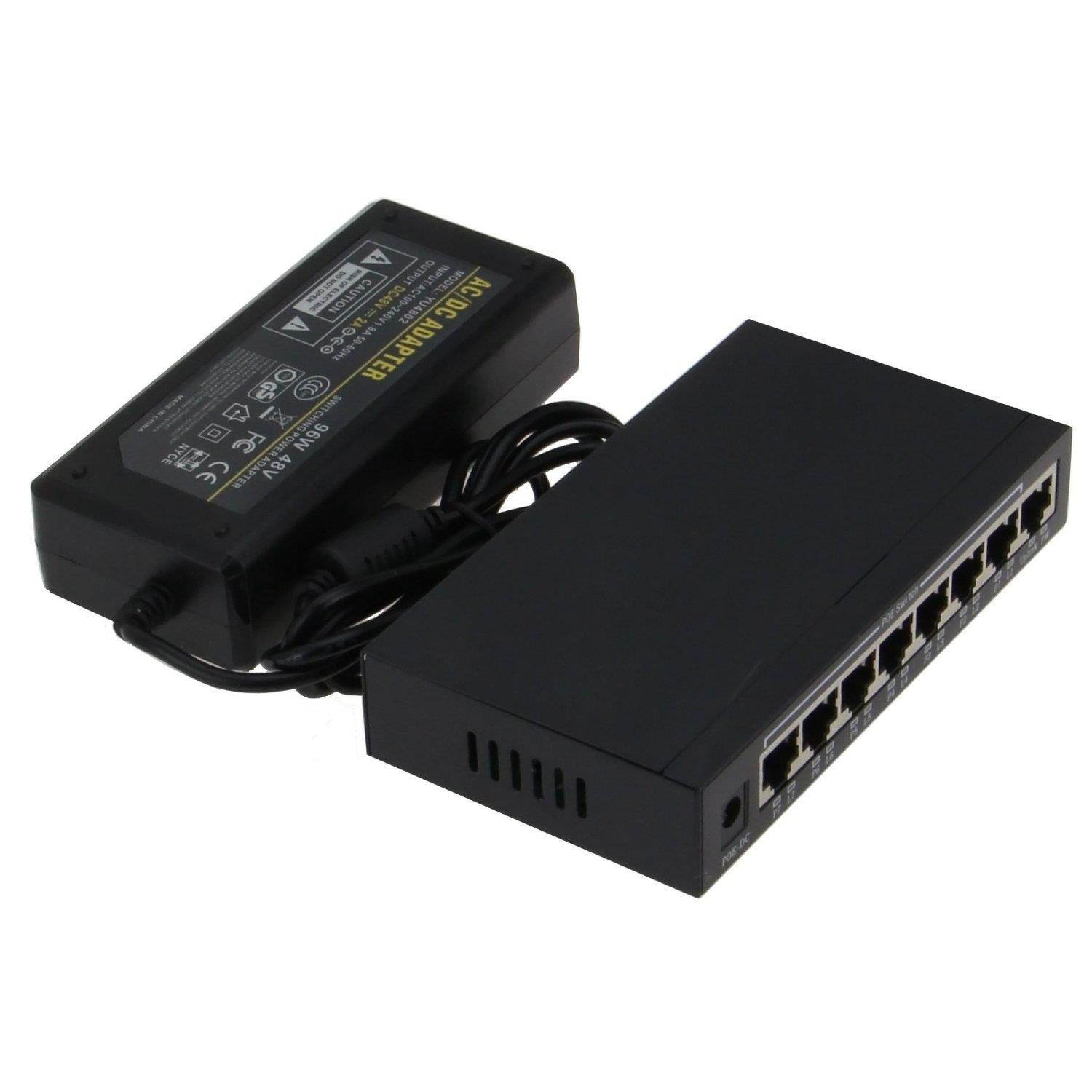 SEDNA - 8 Port 10/100Mbps Desktop POE Switch