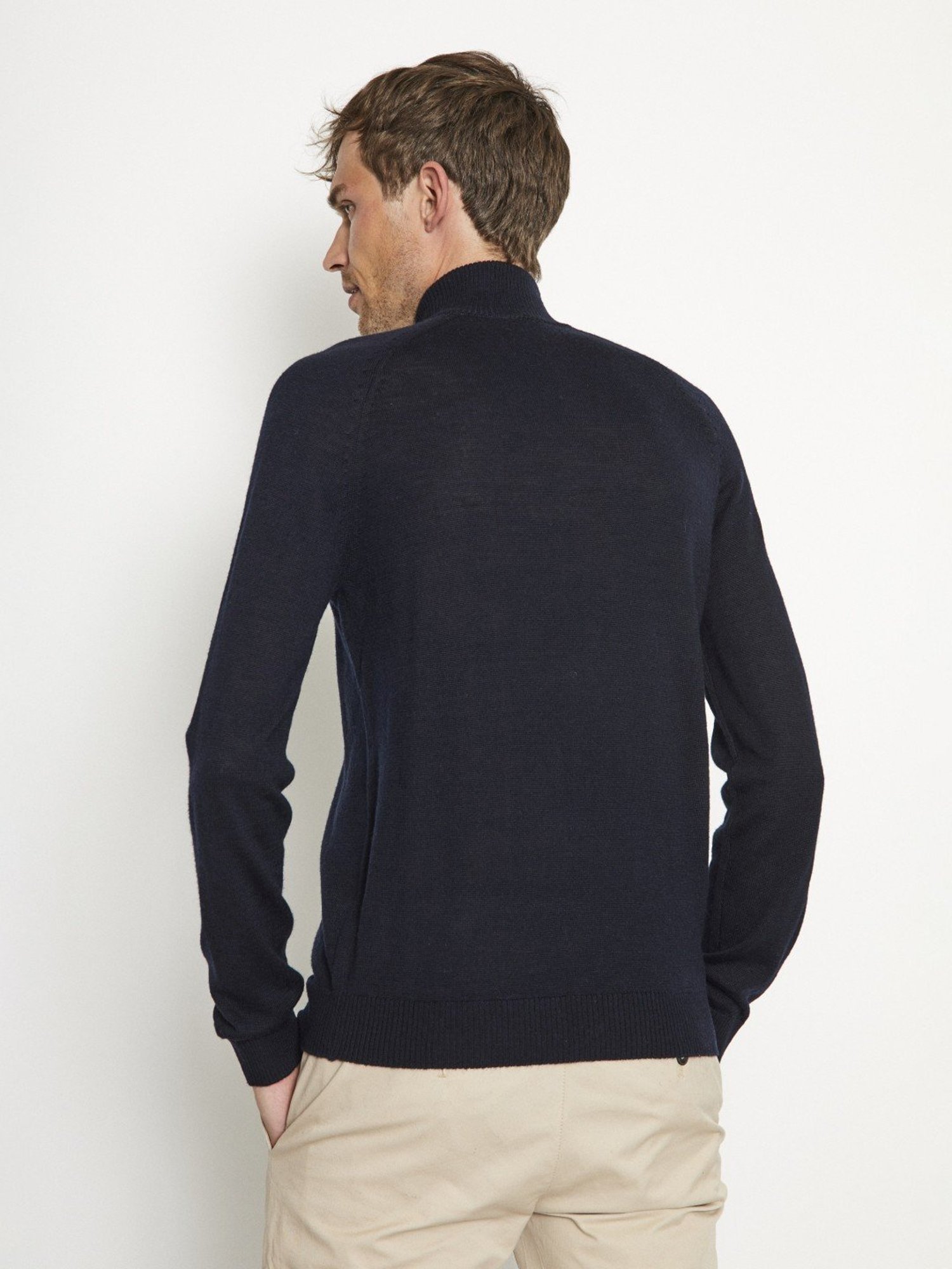 Bruun & Stengade Blue Regular Fit Sweater