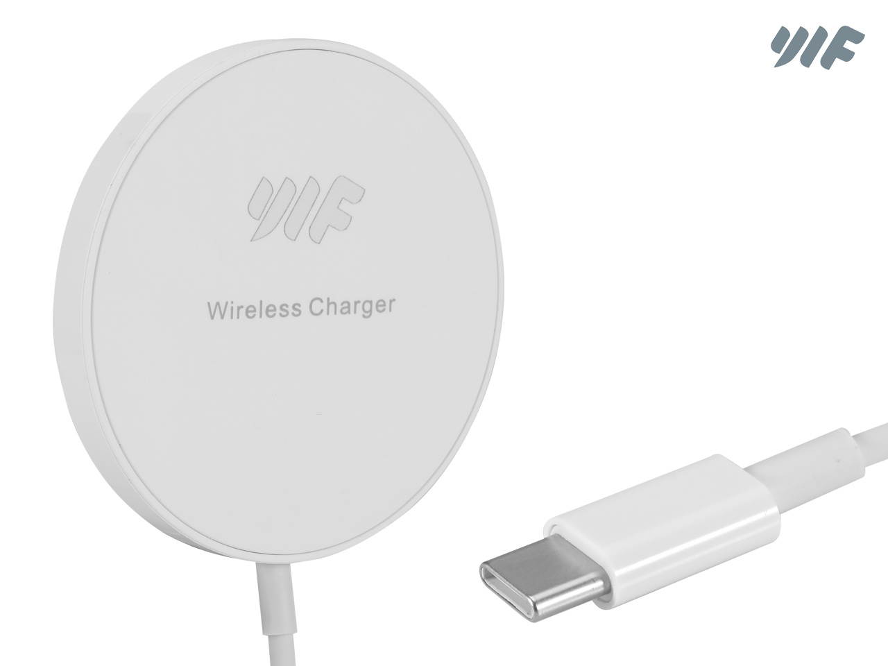 YLF New Magsafe Wireless Charger Built-in Magnets fast charging compatible for iPhone12 series and compatible with All QI Verified Wireless Charging iOS&Andriod Phone Samsung /Huawei