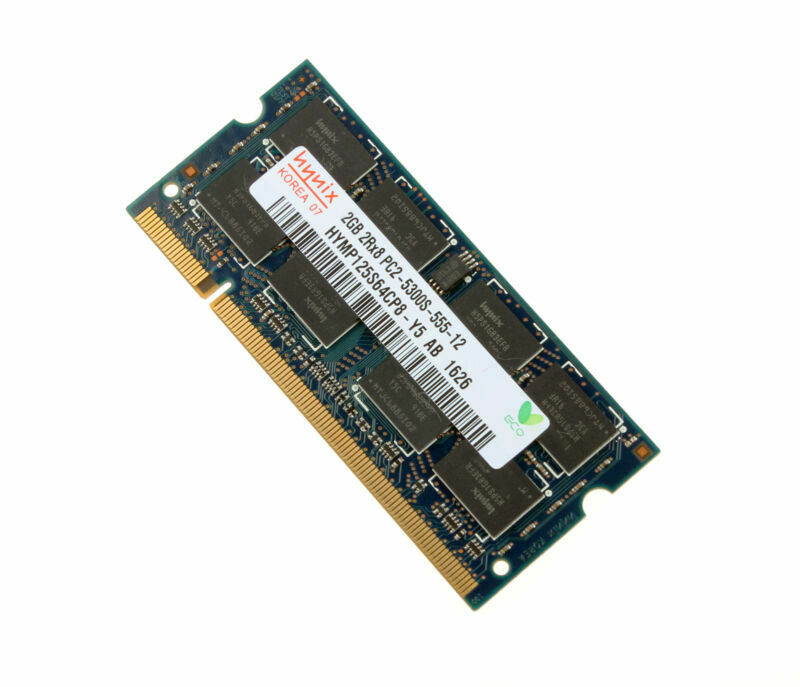 SK Hynix HYMP125S64CP8-Y5 2GB 2RX8 PC2-5300S DDR2 667Mhz 200Pin Memory Laptop Notebook SODIMM