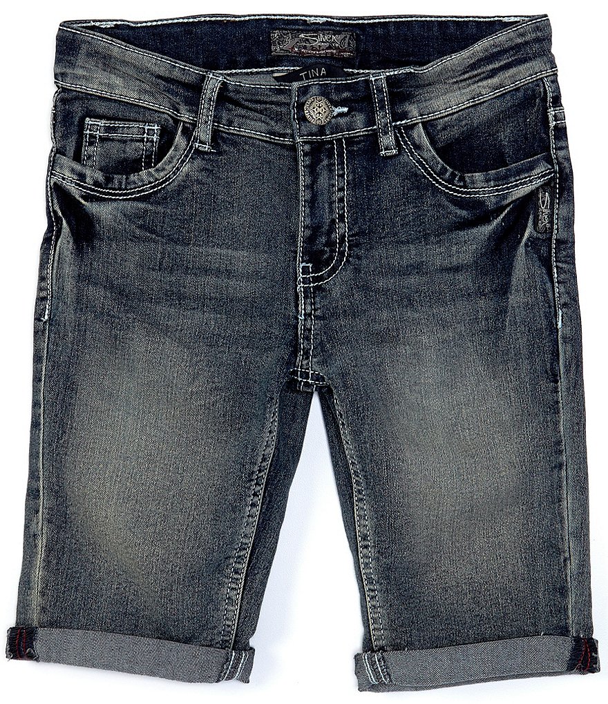 Silver Jeans Co. Big Girls 7-16 Tina Roll-Cuff Bermuda Shorts