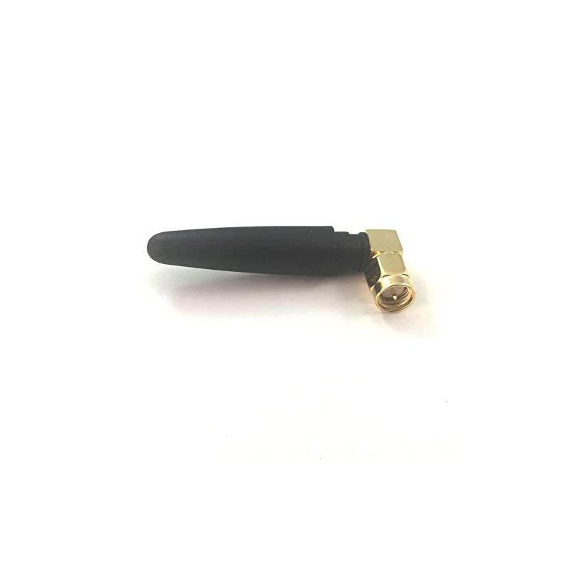 2.4ghz WiFi Antenna 2dbi SMA Male (Pin) Connector with Mini PCI U.FL to SMA Female WiFi Pigtail RF1.13 Cable 15cm(Pack of 2)