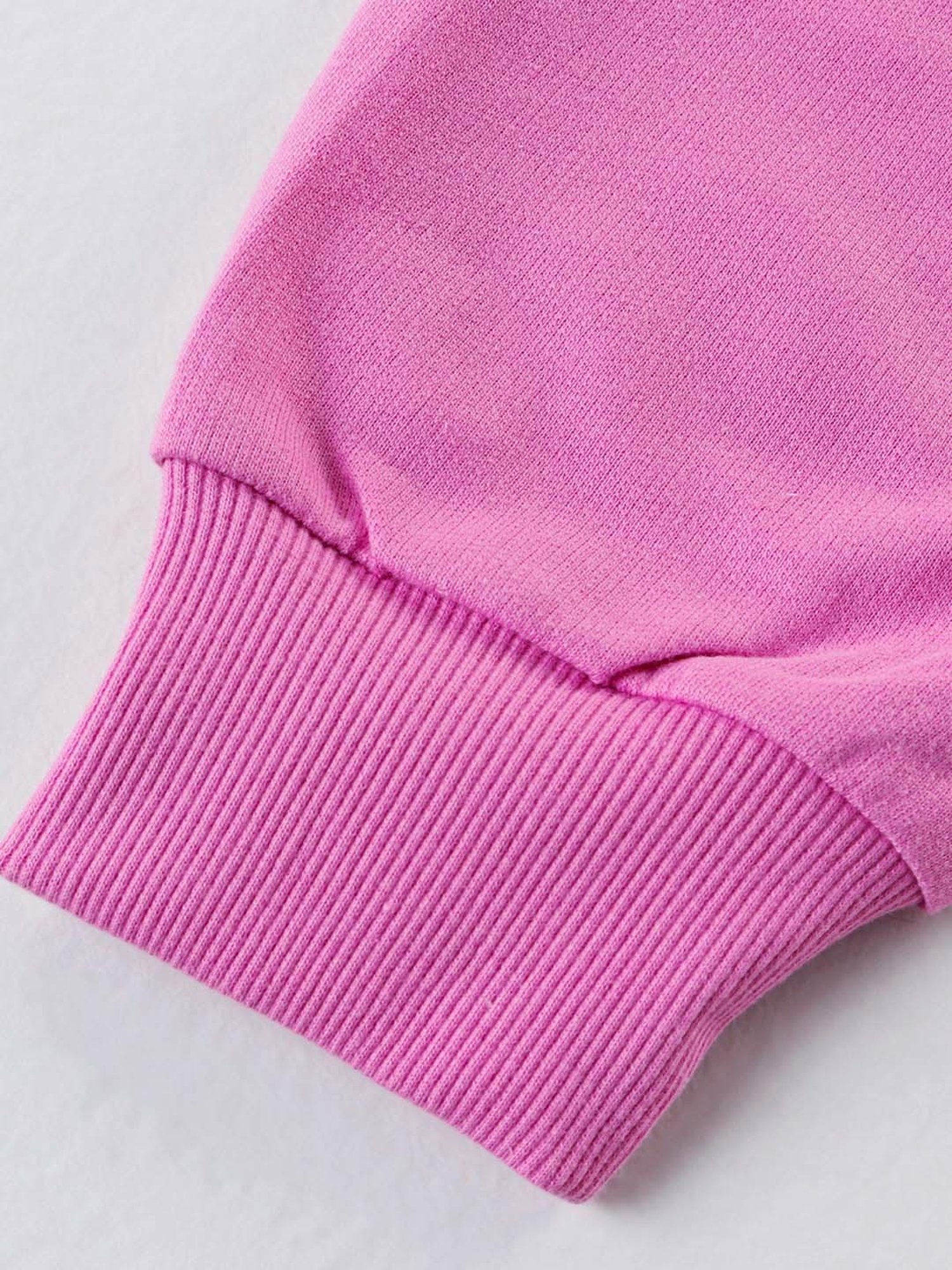 Nite Flite Kids Pink Cotton Regular Fit Full Sleeves Sweatshirt Set